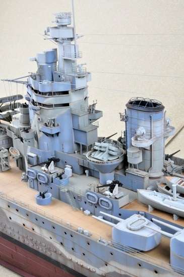 Brytyjski okręt wojenny - pancernik HMS Rodney w skali 1:200 plastikowy model do sklejania Trumpeter_03709_image_2-image_Trumpeter_03709_3