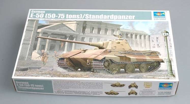 Opakowanie modelu niemieckiego czołgu E-50-image_Trumpeter_01536_3