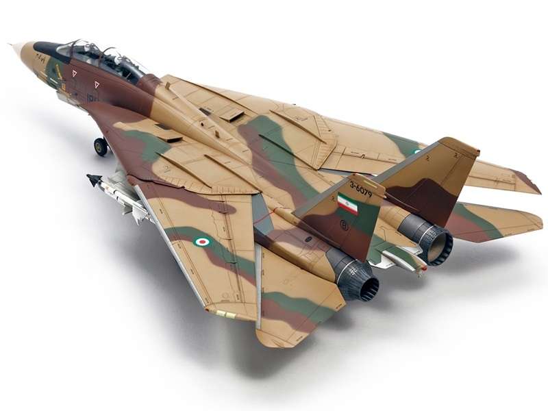 Myśliwiec Grumman F-14A Tomcat model do sklejania w skali 1:48, model Tamiya 61114_image_5-image_Tamiya_61114_3