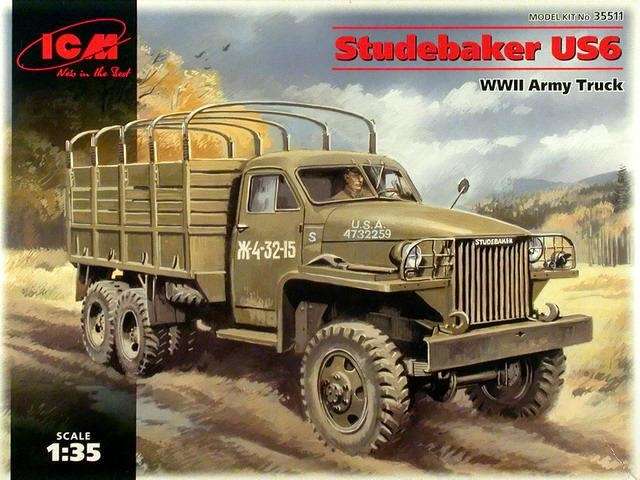 American truck Studebaker 1/35 - ICM 35511-image_ICM_35511_3