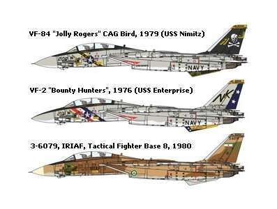 Myśliwiec Grumman F-14A Tomcat model do sklejania w skali 1:48, model Tamiya 61114_image_18-image_Tamiya_61114_4