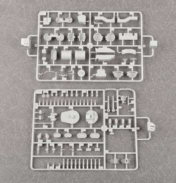 Plastikowy model do sklejania brytyjskiego pancernika w skali 1:200 - Trumpeter_03708_image_9-image_Trumpeter_03708_8