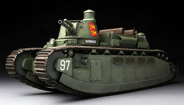 Char 2C French Super Heavy Tank model_meng_ts_009_image_2-image_Meng_TS-009_3