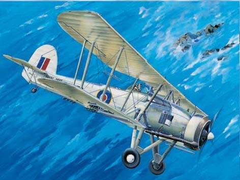 Brytyjski samolot rozpoznawczo-torpedowy Fairey Swordfish Mk. II w skali 1:32 do sklejania - Trumpeter_03208_image_2-image_Trumpeter_03208_3