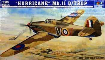 Opakowanie modelu Hurricane Mk.II D Trop w skali 1/24. Trumpeter numer 02417.-image_Trumpeter_02417_1