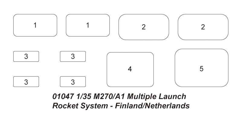 Model wyrzutni rakiet M270/A1 MLRS - Finland/Netherlands - model_do_sklejania_trumpeter_01047_image_2-image_Trumpeter_01047_3