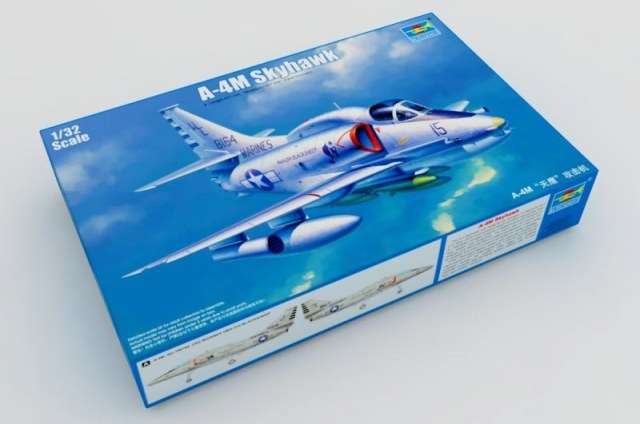 Model A-4M Skyhawk samolot_do_sklejania_w_skali_1_32_trumpeter_02268_image_2-image_Trumpeter_02268_3