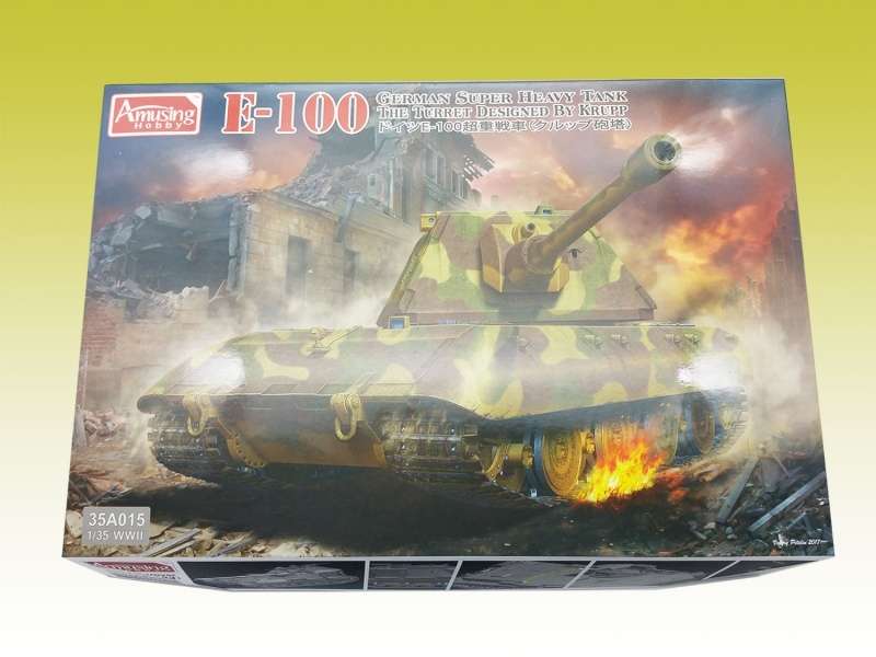 Amusing Hobby 35A015 w skali 1:35 - image c- E-100 German Super Heavy Tank-image_Amusing Hobby_35A015_2
