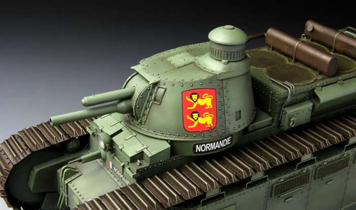 Char 2C French Super Heavy Tank model_meng_ts_009_image_4-image_Meng_TS-009_5