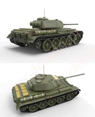 Plastikowy model do sklejania radzieckiego czołgu T44 w skali 1:35 firmy Miniart 35193-image_MiniArt_35193_3
