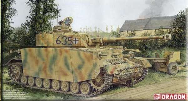Model niemieckiego czołgu średniego Panzerkampfwagen IV Ausf.H, plastikowy model do sklejania w skali 1/35, Dragon 6611.-image_Dragon_6611_1