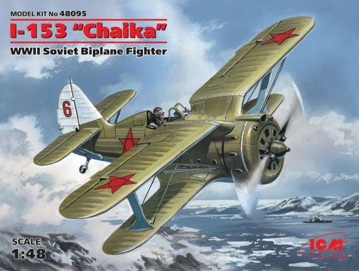 Radziecki dwupłatowy myśliwiec Polikarpov I-153 