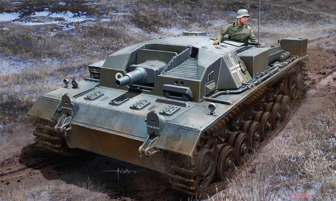 Niemieckie działo samobieżne Stug III ausf. A, plastikowy model do sklejania Dragon 6860 w skali 1:35-image_Dragon_6860_1