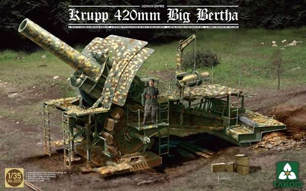 Niemiecki ciężki moździeż oblężniczy kalibru 420 mm potocznie zwany 