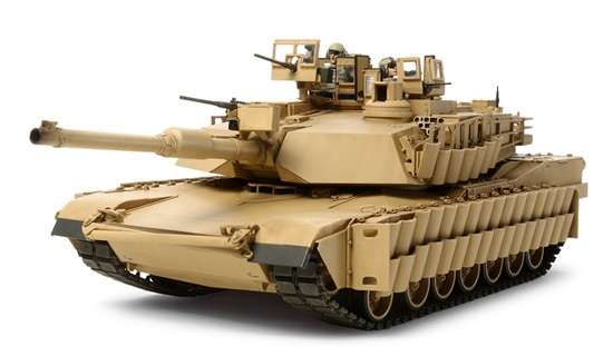 Amerykański czołg M1A2 Sep Abrams Tusk II, plastikowy model do sklejania Tamiya 35326 w skali 1:35-image_Tamiya_35326_1