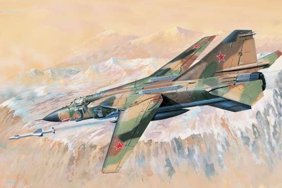 Radziecki myśliwiec MiG-23 MLD Flogger-K do sklejania w skali 1:32 model Trumpeter_03211_image_1-image_Trumpeter_03211_1