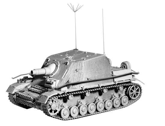MOdel do sklejnia niemieckiego działa samobieżnego Sturmpanzer_ausf_1_dragon_6819_image_1-image_Dragon_6819_3