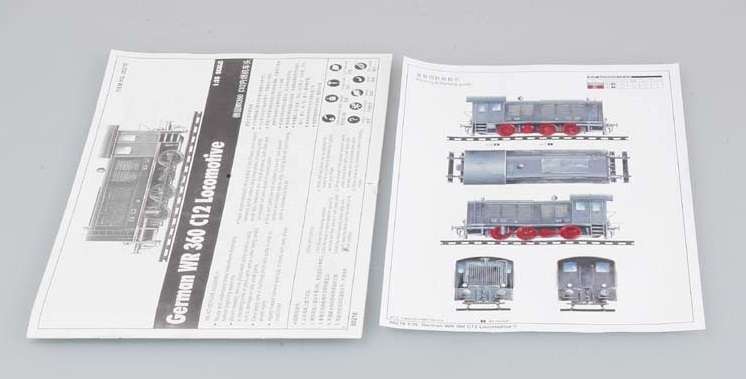 Trumpeter 00216 w skali 1:35 - model German WR 360 C12 Locomotive do sklejania - image l-image_Trumpeter_00216_7