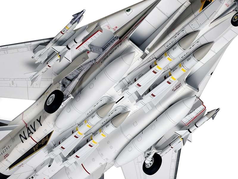 Myśliwiec Grumman F-14A Tomcat model do sklejania w skali 1:48, model Tamiya 61114_image_12-image_Tamiya_61114_3