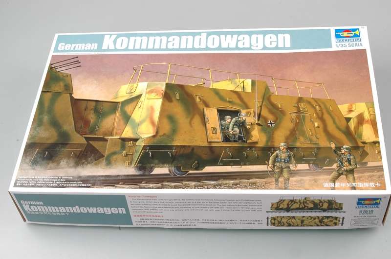Trumpeter 01510 w skali 1:35 - model German Kommandowagen - image a-image_Trumpeter_01510_3