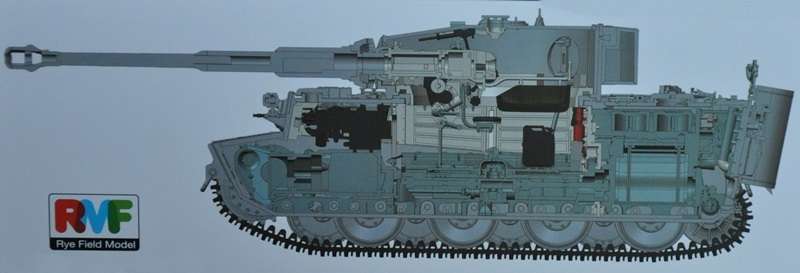Sd.Kfz.181 Tiger I ausf.E Otto Carius full interior model_rfm_5010_do_sklejania_image_1-image_RFM Rye Field Model_RM-5010_2