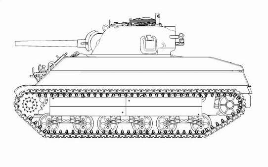 Sherman - jeden z najsłynniejszych czołgów - plastikowy model do sklejania.-image_Dragon_6462_4