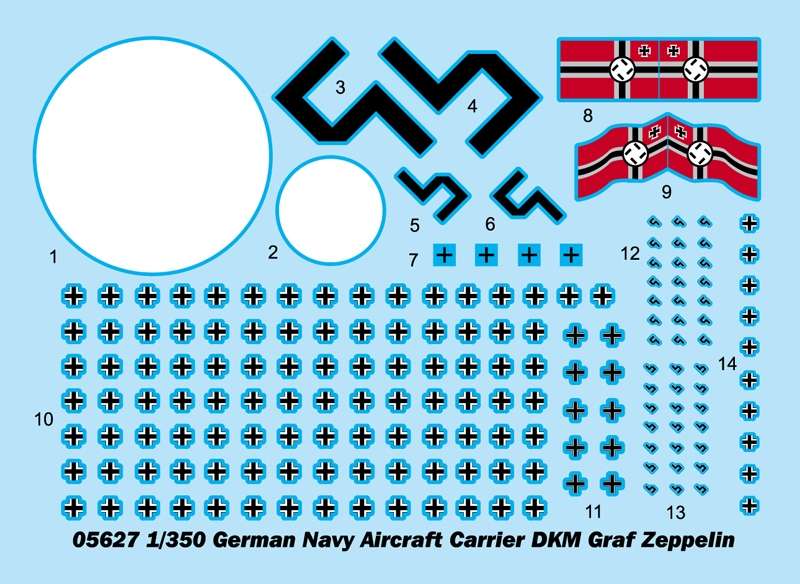 Model Trumpeter 05627 - Aircraft Carrier DKM Graf Zeppelin in scale 1/350 image_tru05627_2-image_Trumpeter_05627_1