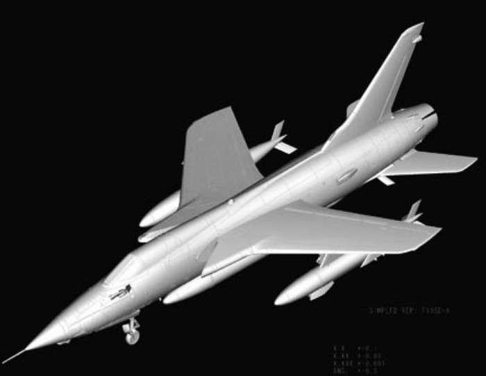 Plastikowy model Hobby Boss 80332 F-105D Thunderchief do sklejania - image_4-image_Hobby Boss_80332_3
