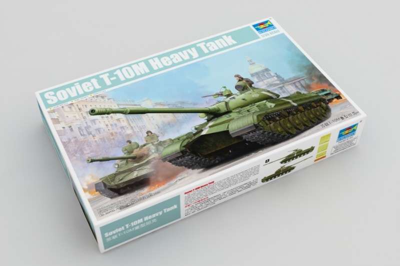Soviet heavy tank model T-10M in scale 1:35, model Trumpeter 05546_image_1-image_Trumpeter_05546_3
