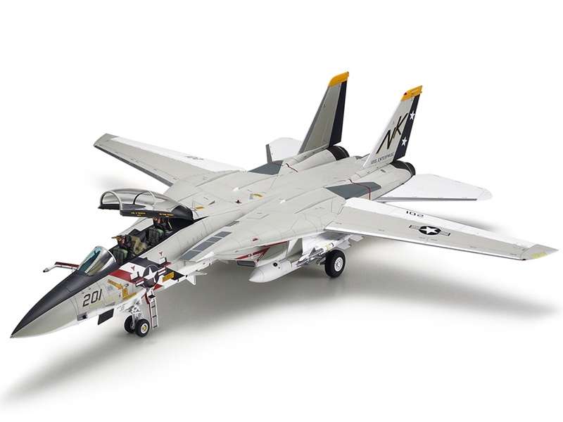 Myśliwiec Grumman F-14A Tomcat model do sklejania w skali 1:48, model Tamiya 61114_image_2-image_Tamiya_61114_3