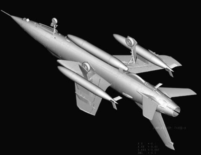 Plastikowy model Hobby Boss 80332 F-105D Thunderchief do sklejania - image_6-image_Hobby Boss_80332_3