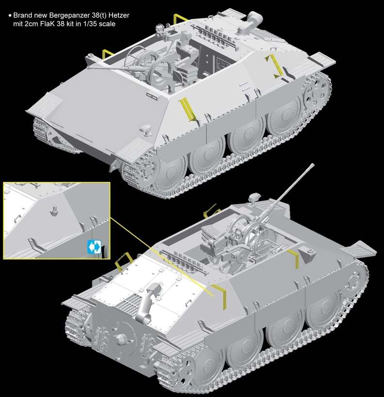 Bergepanzer 38(t) Hetzer mit 2cm FlaK 38 model_do_sklejania_dragon_6399_skala_1_35_image_7-image_Dragon_6399_5