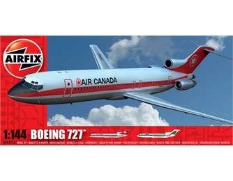 Samolot pasażerski Boeing 727 - Airfix 04177 plastikowy model do sklejania, model_airfix_04177_image_2-image_Airfix_A04177_3