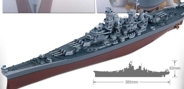 USS Missouri BB-63 - MCP model_pancernika_do_sklejania_academy_14222_image_2-image_Academy_14222_3