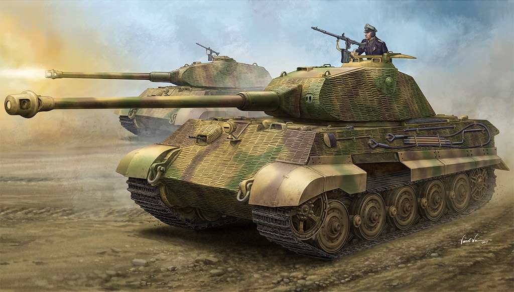 Model czołgu ciężkiego SdKfz 182 King Tiger-image_Hobby Boss_84530_1