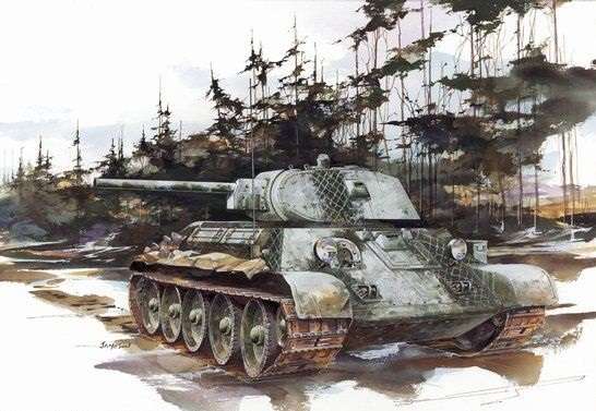 Radziecki czołg średni T-34/76 Mod.1941, plastikowy model do sklejania Dragon 6205 w skali 1:35.-image_Dragon_6205_1