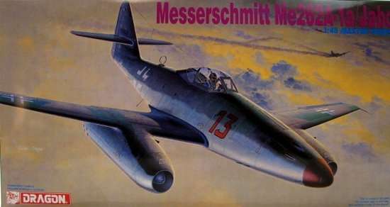 Niemiecki samolot odrzutowy Messerschmitt Me262A-1a / Jabo, plastikowy model do sklejania Dragon 5507 w skali 1:48-image_Dragon_5507_1