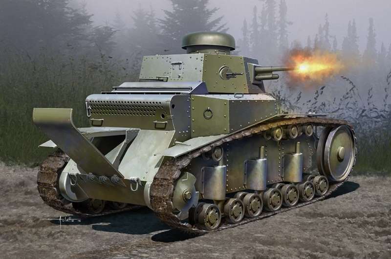 Radziecki czołg lekki T-18 , plastikowy model do sklejania Hobby Boss 83874 w skali 1:35-image_Hobby Boss_83874_1