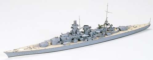 Plastikowy model pancernika w skali 1:700, Scharnhorst firmy Tamiya 77518.-image_Tamiya_77518_1