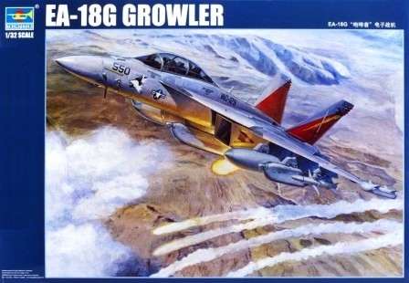 Fighter EA-18G Growler plastikowy model do sklejania Trumpeter_03206_image_1-image_Trumpeter_03206_1