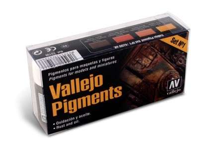Zestaw pigmentów Vallejo 73196 do tworzenia efektu rdzy i oleju.-image_Vallejo_73196_1