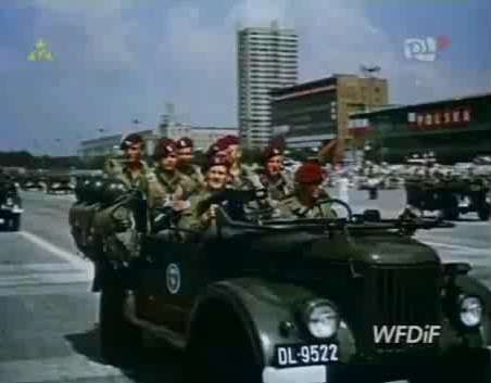 F - GAZ-69. 6PDPD. Defilada 1000-lecia Państwa Polskiego. Warszawa, 22 lipca 1966.