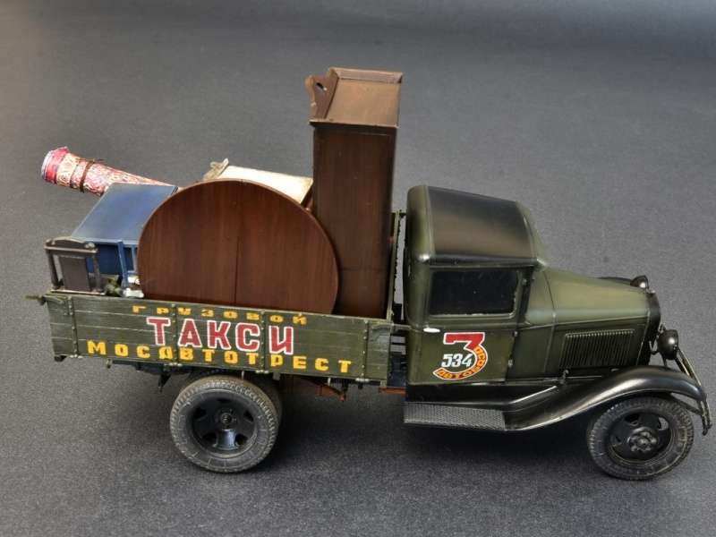 MiniArt 38013 w skali 1:35 - model Soviet 1,5 ton Cargo Truck do sklejania - image x-image_MiniArt_38013_3
