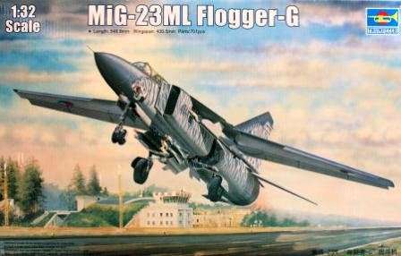 Radziecki myśliwiec MiG-23ML Flogger-G plastikowy model do sklejania Trumpeter_03210_skala_1_32_image_2-image_Trumpeter_03210_3