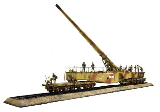 German Railway Gun 28cm K5(E) Leopold model_do_sklejania_dragon_6200_1_35_image_2-image_Dragon_6200_3