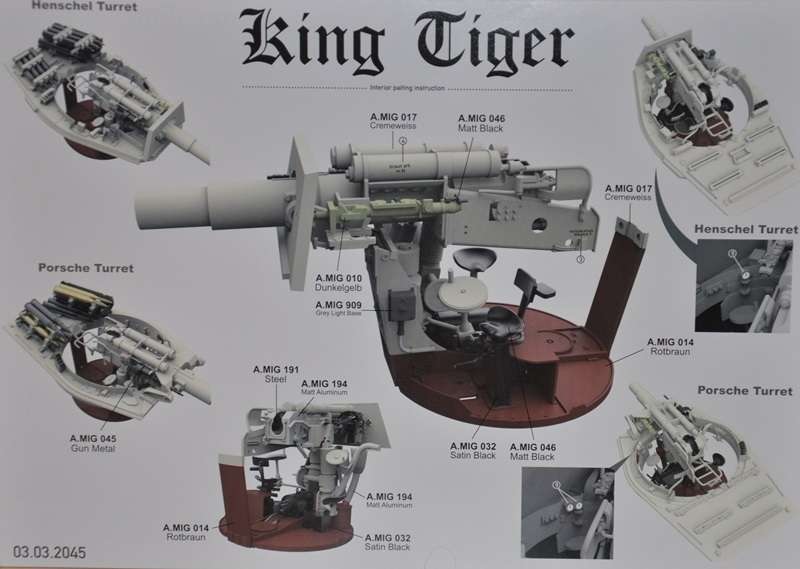 King Tiger Henschel Turret Pz.Abt.505 w/Zimmerit model_do_sklejania_takom_2047_image_1
 -image_Takom_2047_3
