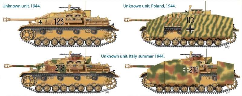 Model niemieckiego niszczyciela czołgów Stug IV Sd.Kfz.167 do sklejania Italeri 6491 model_ita6491_sturmgeschutz_iV_image_2-image_Italeri_6491_3