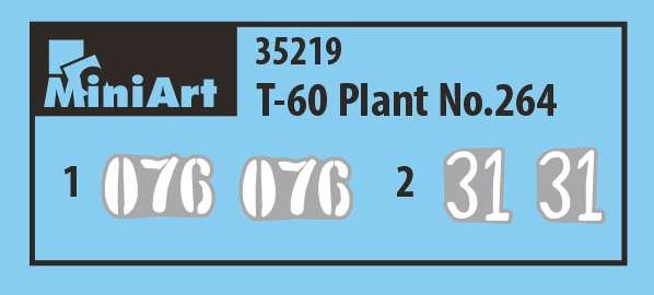 MiniArt 35219 w skali 1:35 - model T-60 Plant No264 do sklejania - image bf-image_MiniArt_35219_6