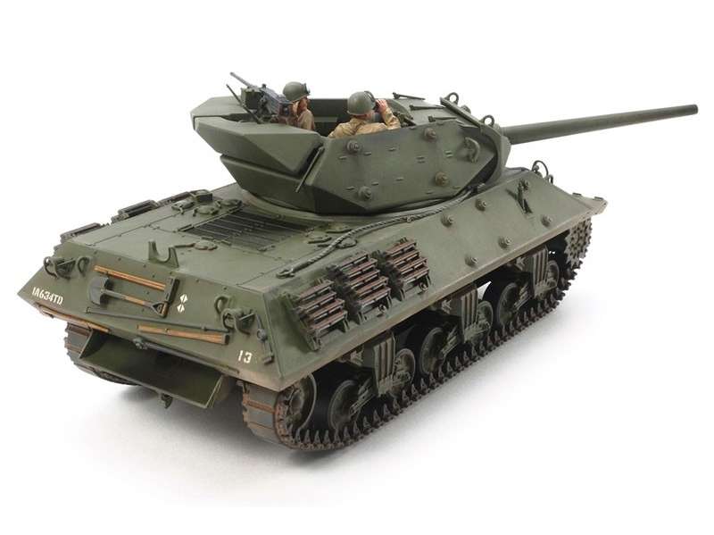 Amerykański niszczyciel czołgów M10 Wolverine, plastikowy model do sklejania Tamiya 35350 w skali 1:35.-image_Tamiya_35350_1